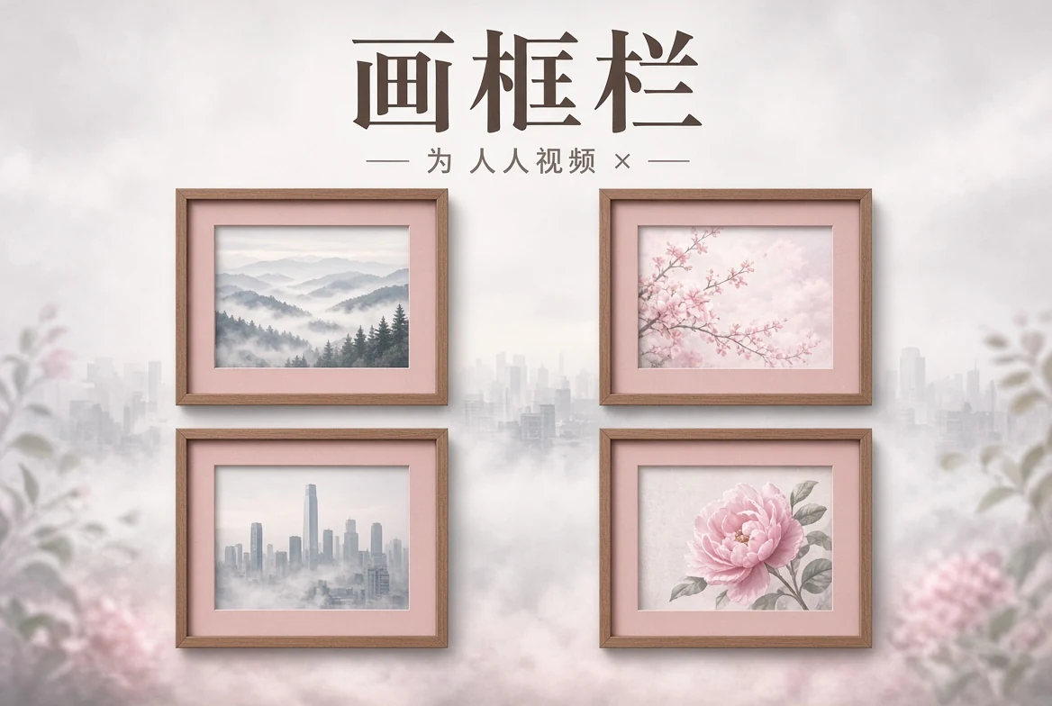 人人视频画框栏内容图
